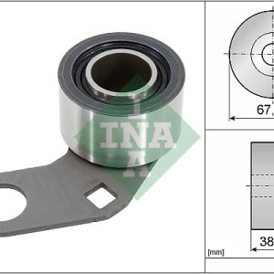 Rola intinzator curea distributie LAND ROVER DEFENDER Station Wagon (L316) 2.5 TDI 4x4 (L316) diesel 113 cai INA 531 0331 10