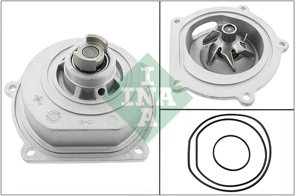 Pompa de apa LAND ROVER DEFENDER Station Wagon (L316) 2.5 Td5 4x4 (L316) diesel 122 cai INA 538 0741 10