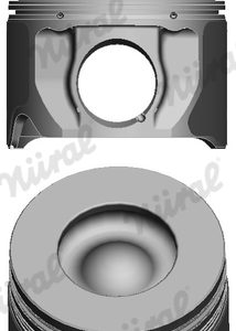 Piston LAND ROVER DEFENDER Pick Up (L316) 2.4 Td4 4x4 (L317) diesel 122 cai NURAL 87-148107-30