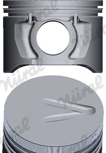 Piston LAND ROVER DEFENDER Cabrio (L316) 2.5 D 4x4 (L316) diesel 69 cai NURAL 87-714400-00