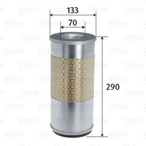 Filtru aer LAND ROVER DEFENDER Station Wagon (L316) 2.5 TDI 4x4 (L316) diesel 113 cai VALEO 585768