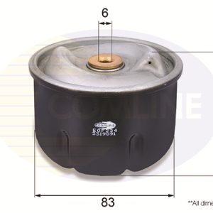 Filtru ulei LAND ROVER DEFENDER Cabrio (L316) 2.5 Td5 4x4 (L316) diesel 122 cai COMLINE EOF224