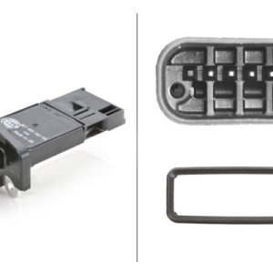 Senzor debit aer LAND ROVER DEFENDER platou / sasiu (L316) 2.2 Td4 4x4 (L317) diesel 122 cai HELLA 8ET 009 142-581