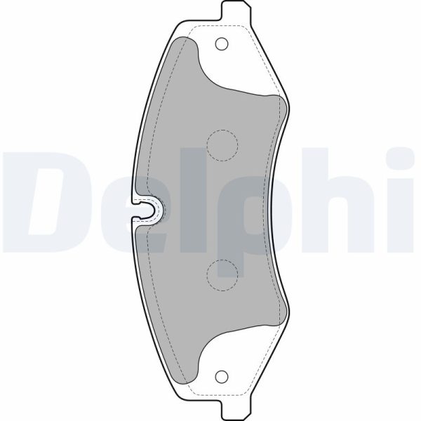 Placute frana LAND ROVER DEFENDER Station Wagon (L663) P400e Hybrid 4x4 benzina/elector 404 cai DELPHI LP2176