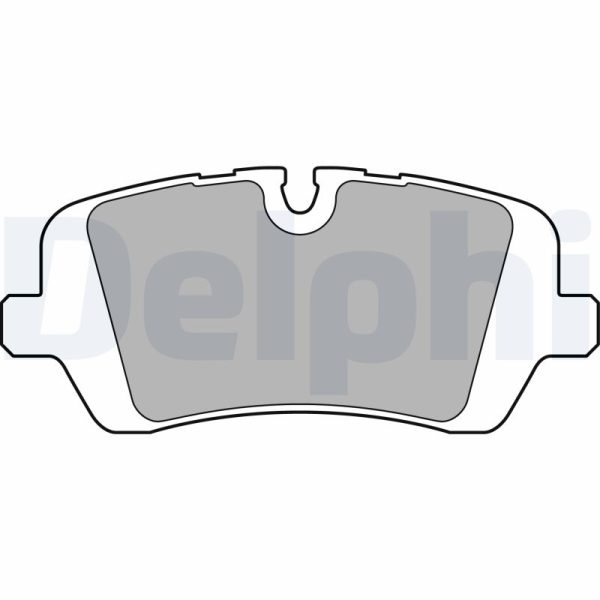 Placute frana LAND ROVER DEFENDER Van (L663) 3.0 D300 MHEV 4x4 Diesel/electro 300 cai DELPHI LP2508