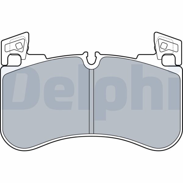 Placute frana LAND ROVER DEFENDER Station Wagon (L663) P500 4x4 benzina 500 cai DELPHI LP3540