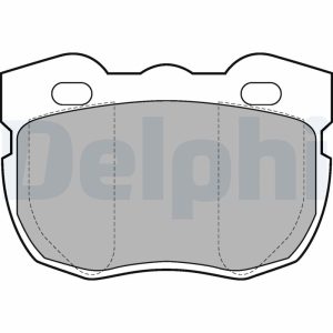 Placute frana LAND ROVER DEFENDER Station Wagon (L316) 3.9 V8 4x4 (L316) benzina 185 cai DELPHI LP599