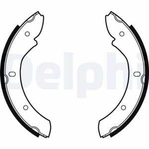 Set saboti frana LAND ROVER DEFENDER Cabrio (L316) 2.5 D 4x4 (L316) diesel 69 cai DELPHI LS1866