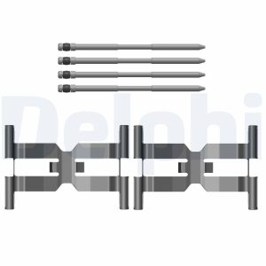 Set accesorii placute frana LAND ROVER DEFENDER Station Wagon (L663) D350 MHEV 4x4 Diesel/electro 350 cai DELPHI LX0796