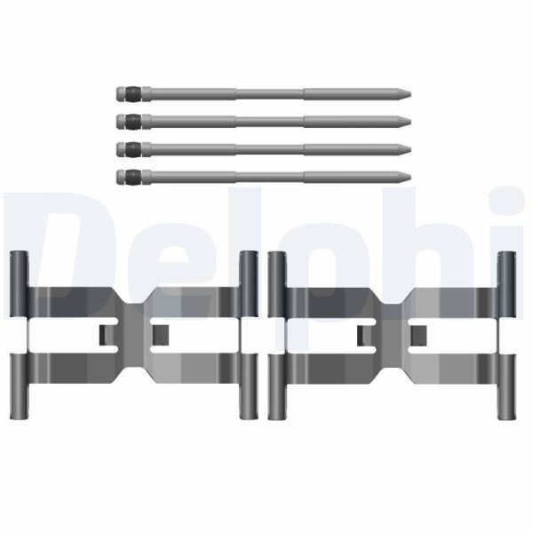 Set accesorii placute frana LAND ROVER DEFENDER Station Wagon (L663) P425 4x4 benzina 426 cai DELPHI LX0796
