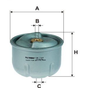Filtru ulei LAND ROVER DEFENDER Cabrio (L316) 2.5 Td5 4x4 (L316) diesel 122 cai FILTRON OR 744