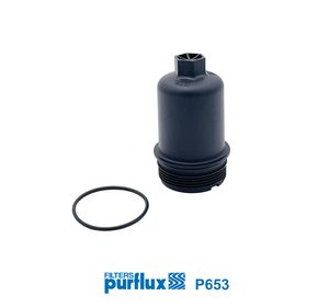 Capac carcasa filtru ulei LAND ROVER DEFENDER Station Wagon (L663) P300 MHEV 4x4 benzina/elector 300 cai PURFLUX P653