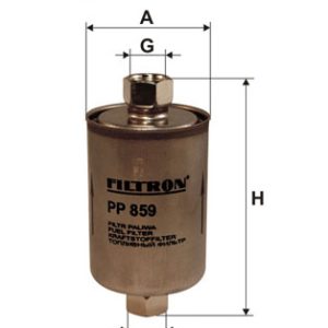 Filtru combustibil LAND ROVER DEFENDER Station Wagon (L316) 3.9 V8 4x4 (L316) benzina 185 cai FILTRON PP 859