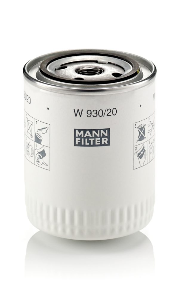 Filtru ulei LAND ROVER DEFENDER Station Wagon (L316) 2.5 D 4x4 (L316) diesel 69 cai MANN-FILTER W 930/20