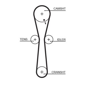 Curea de distributie GATES 5547XS LAND ROVER FREELANDER I Soft Top (L314) 1,994 cmc (20 T2N) diesel 98 GATES 5547XS