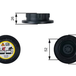 Buson vas expansiune GATES RC246 LAND ROVER DISCOVERY III (L319) 3,999 cmc (406PN(COLOGNE V6) benzina 218 GATES RC246