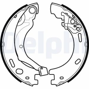 Set saboti frana frana de mana DELPHI LS1997 LAND ROVER DISCOVERY III (L319) 2,720 cmc (276DT(TDV6) diesel 190 DELPHI LS1997