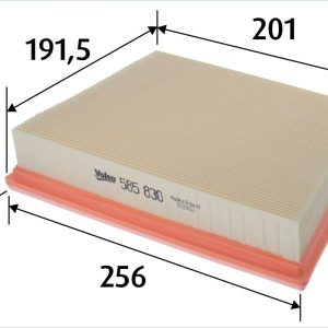 Filtru aer VALEO 585830 LAND ROVER RANGE ROVER VELAR (L560) 5,000 cmc (508PS(AJ133) benzina 551 VALEO 585830