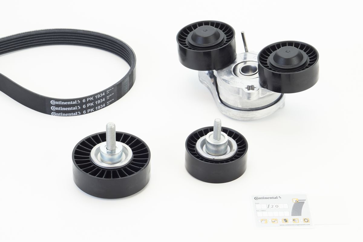 Set curea transmisie cu caneluri CONTITECH 6PK1934K1 LAND ROVER RANGE ROVER VELAR (L560) 1,999 cmc (204DTA(AJ20D4) diesel 241 CONTITECH 6PK1934K1