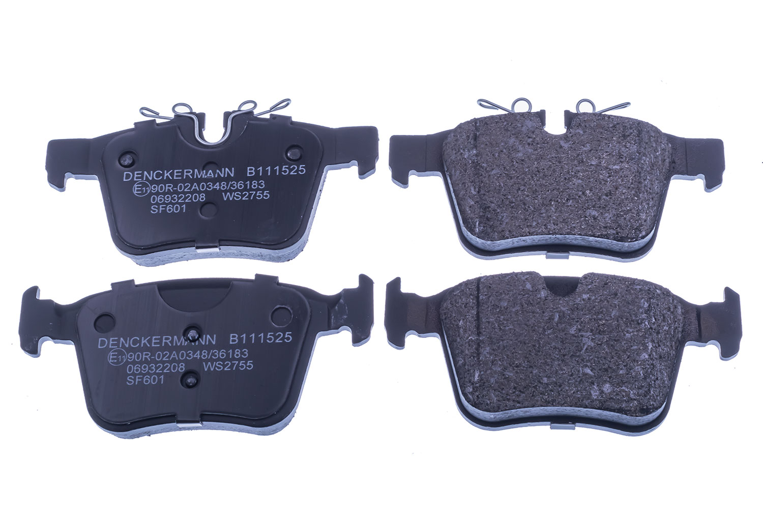 Set placute frana DENCKERMANN B111525 LAND ROVER DISCOVERY SPORT VAN (L550) 1,997 cmc (PT204(AJ20P4) benzina 290 DENCKERMANN B111525