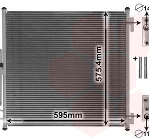 Condensator climatizare VAN WEZEL 02005218 LAND ROVER RANGE ROVER IV (L405) 2,993 cmc (306DT(TDV6) diesel 249 VAN WEZEL 02005218