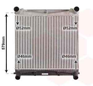 Intercooler compresor VAN WEZEL 02014705 LAND ROVER RANGE ROVER SPORT I (L320) 3,628 cmc (368DT(LION) diesel 272 VAN WEZEL 02014705