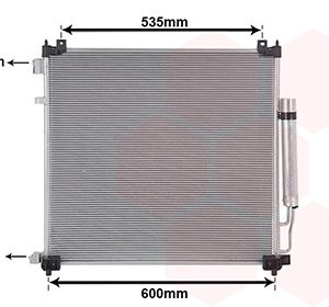 Condensator climatizare VAN WEZEL 02015708 LAND ROVER DISCOVERY V (L462) 1,997 cmc (PT204(AJ20P4) benzina 300 VAN WEZEL 02015708