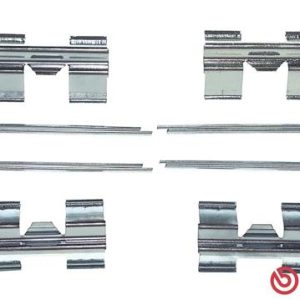 Set accesorii placute frana BREMBO A 02 257 LAND ROVER RANGE ROVER I 2,393 cmc (11 A) diesel 106 BREMBO A 02 257