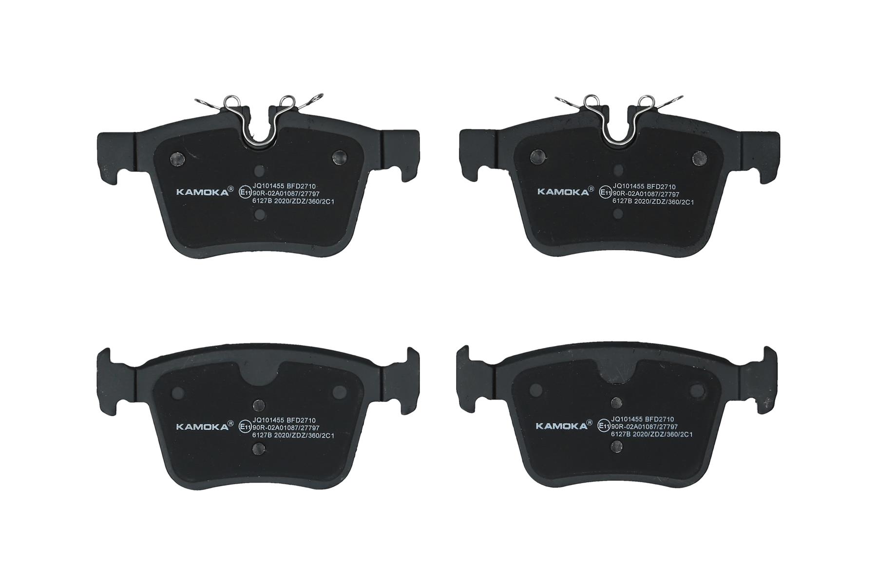 Set placute frana KAMOKA JQ101455 LAND ROVER RANGE ROVER EVOQUE (L551) 1,997 cmc (204DTY(AJ21D4) Diesel/electro 163 KAMOKA JQ101455