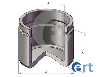 Piston etrier frana ERT 151199-C LAND ROVER RANGE ROVER VELAR (L560) 1,999 cmc (204DTA(AJ20D4) diesel 241 ERT 151199-C