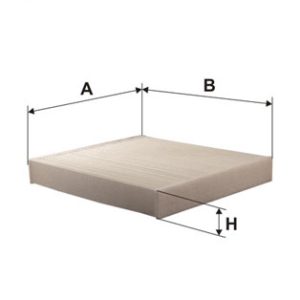 Filtru aer habitaclu FILTRON K 1210 LAND ROVER DISCOVERY V VAN (L462) 1,997 cmc (PT204(AJ20P4) benzina 300 FILTRON K 1210