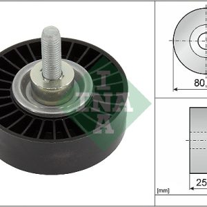 Rola ghidare / conducere curea transmisie INA 532 0887 10 LAND ROVER DISCOVERY V VAN (L462) 1,999 cmc (204DTD(AJ20D4) diesel 179 INA 532 0887 10