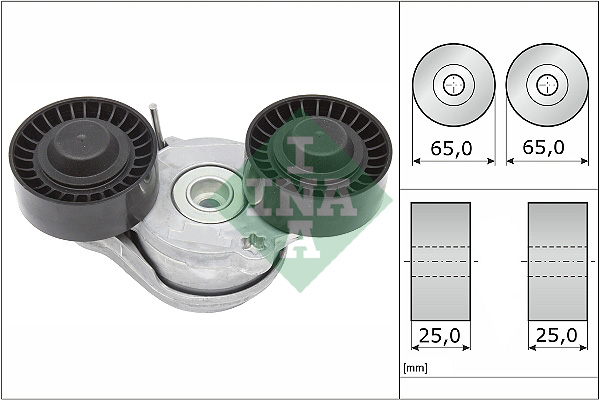 Intinzator curea distributie INA 534 0696 10 LAND ROVER DISCOVERY SPORT (L550) 1,999 cmc (204DTD(AJ20D4) diesel 150 INA 534 0696 10