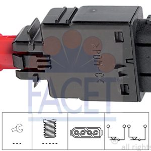 Comutator lumini frana FACET 7.1081 LAND ROVER RANGE ROVER I 3,947 cmc (36 D, 35 D) benzina 182 FACET 7.1081