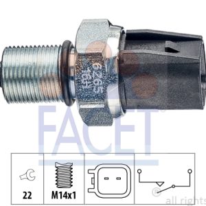 Comutator lampa marsalier FACET 7.6265 LAND ROVER DEFENDER Station Wagon (L316, L315) 2,198 cmc (DT224(PUMA) diesel 150 FACET 7.6265
