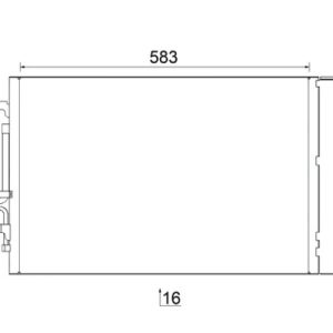 Condensator climatizare MAHLE ORIGINAL AC 959 000S LAND ROVER DISCOVERY IV (L319) 2,720 cmc (276DT(TDV6) diesel 190 MAHLE ORIGINAL AC 959 000S