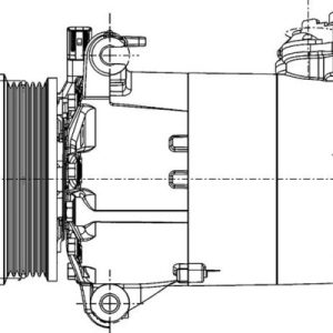 Compresor climatizare MAHLE ORIGINAL ACP 1357 000P LAND ROVER RANGE ROVER EVOQUE (L538) 1,999 cmc (204PT(GTDI) benzina 241 MAHLE ORIGINAL ACP 1357 000P