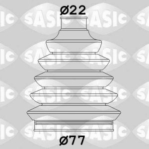 Ansamblu burduf articulatie planetara SASIC 1904036 LAND ROVER FREELANDER 2 (L359) 2,179 cmc (DW12BTED4, 224DT(DW12BTED4) diesel 160 SASIC 1904036