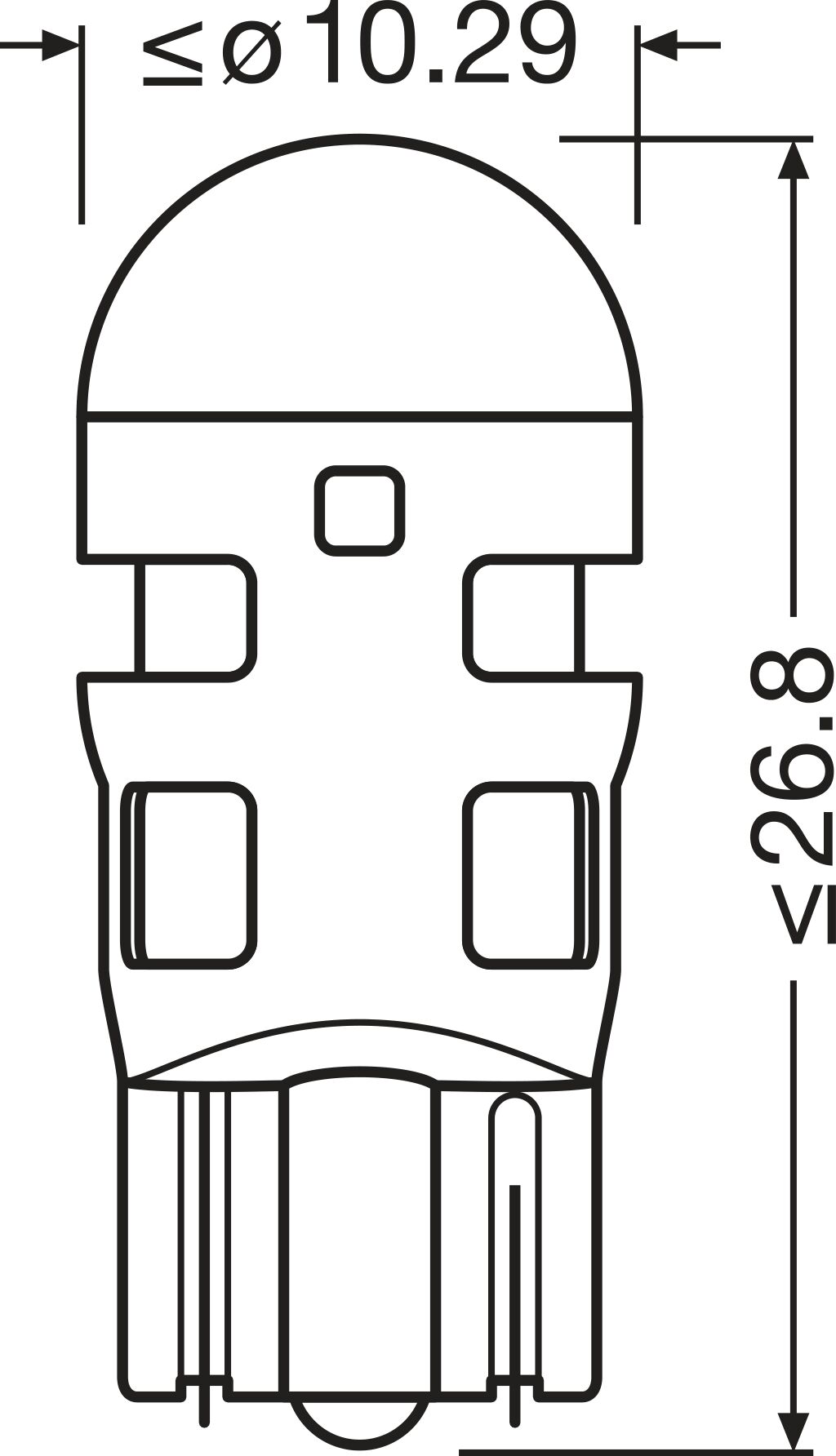Bec lumini interioare OSRAM 2825DWP-2BL LAND ROVER RANGE ROVER II (P38A) 4,554 cmc (60 D) benzina 218 OSRAM 2825DWP-2BL