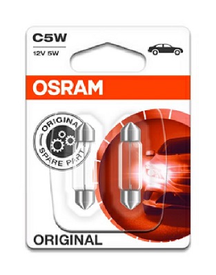 Bec iluminare numar circulatie OSRAM 6418-02B LAND ROVER RANGE ROVER I 3,947 cmc (37 D, 38 D) benzina 173 OSRAM 6418-02B