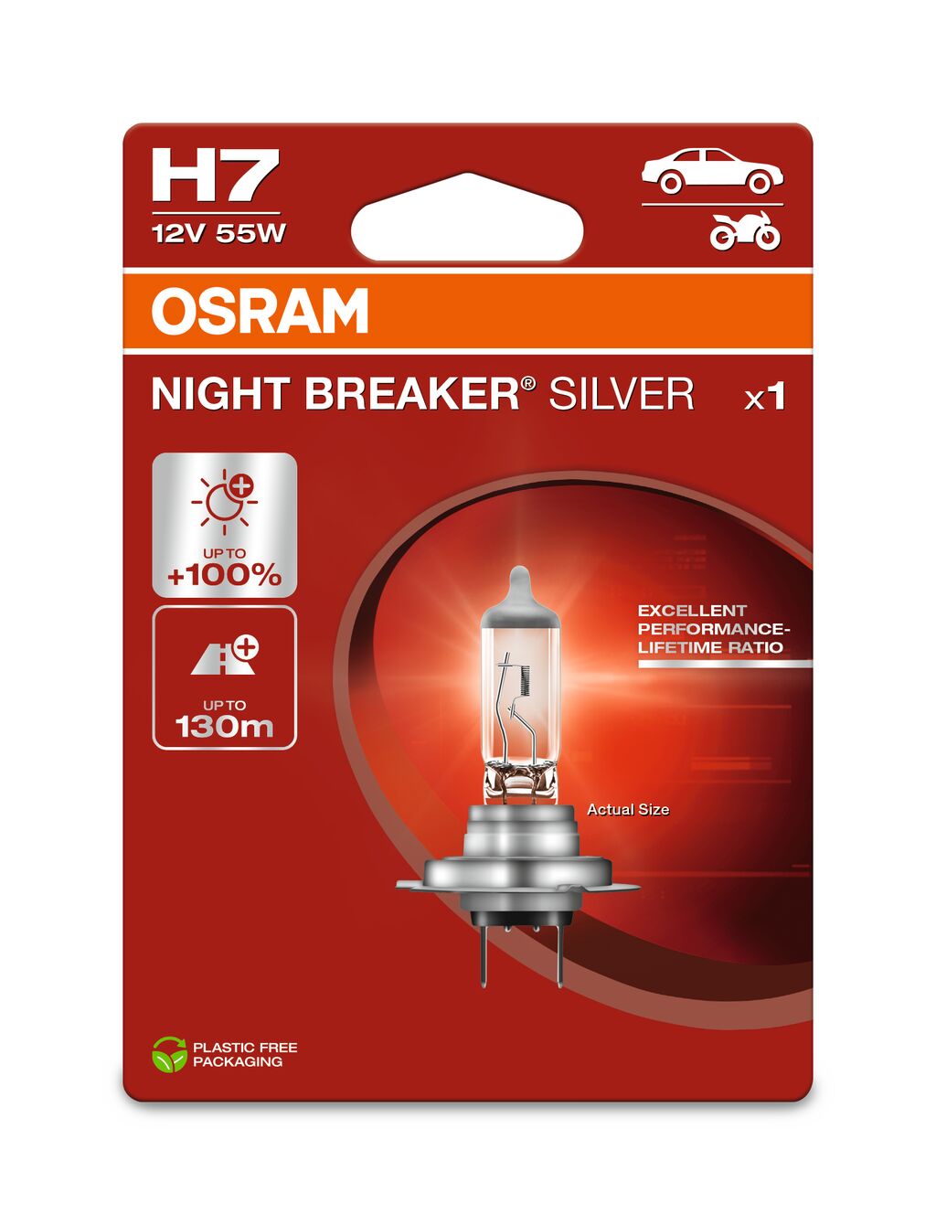Bec far faza lunga OSRAM 64210NBS-1BL LAND ROVER DISCOVERY V (L462) 2,995 cmc (306PS(AJ126) benzina 340 OSRAM 64210NBS-1BL