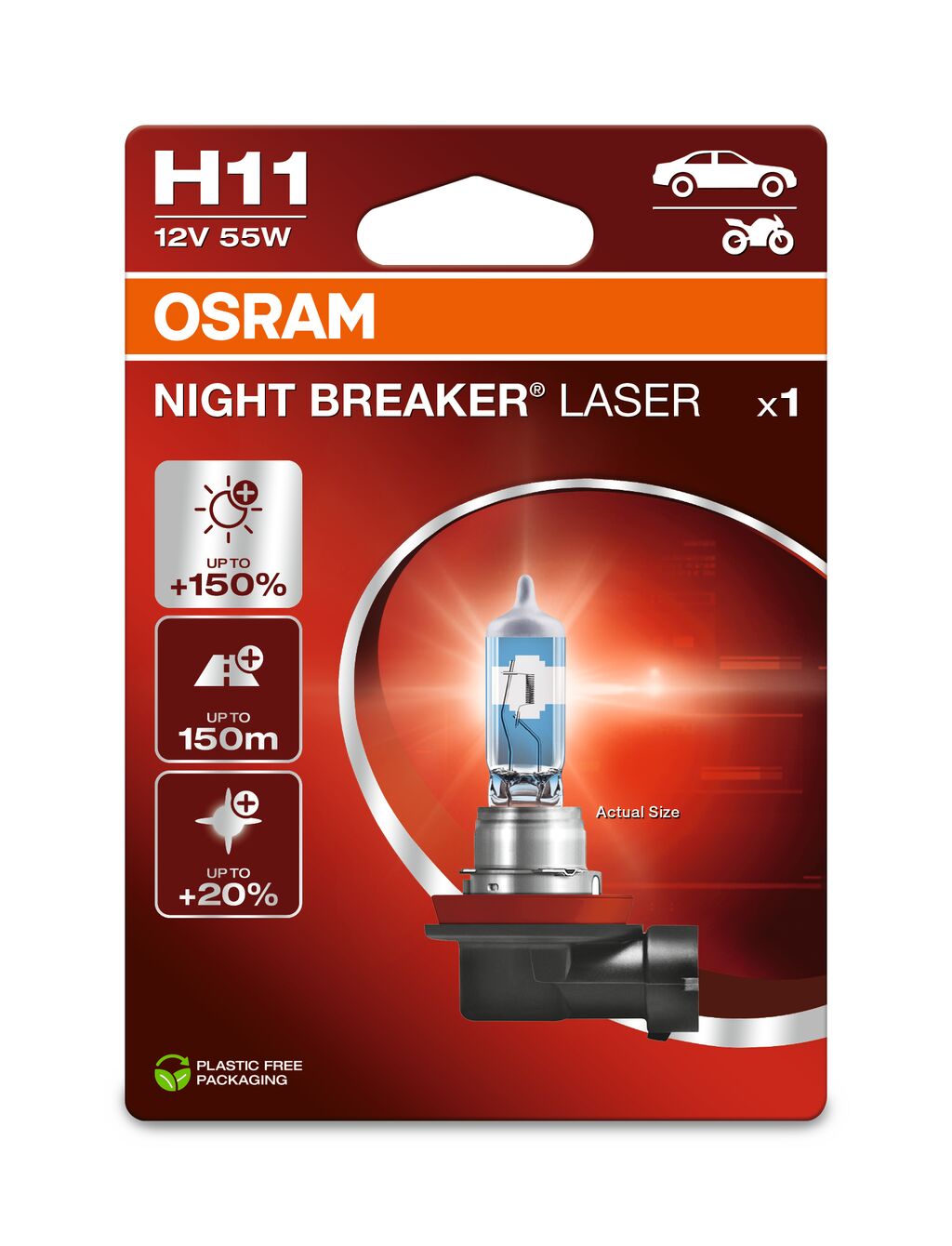 Bec far faza lunga OSRAM 64211NL-1BL LAND ROVER FREELANDER 2 (L359) 2,179 cmc (DW12BTED4, 224DT(DW12BTED4) diesel 150 OSRAM 64211NL-1BL