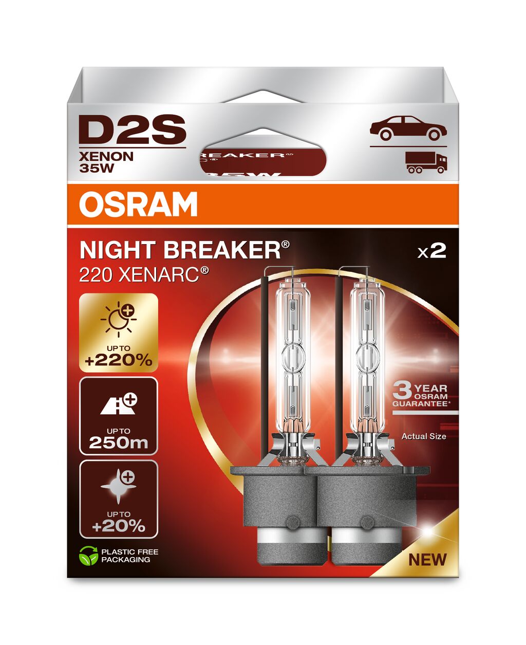 Bec far faza lunga OSRAM 66240XN2-2HB LAND ROVER RANGE ROVER SPORT I (L320) 3,628 cmc (368DT(LION) diesel 272 OSRAM 66240XN2-2HB