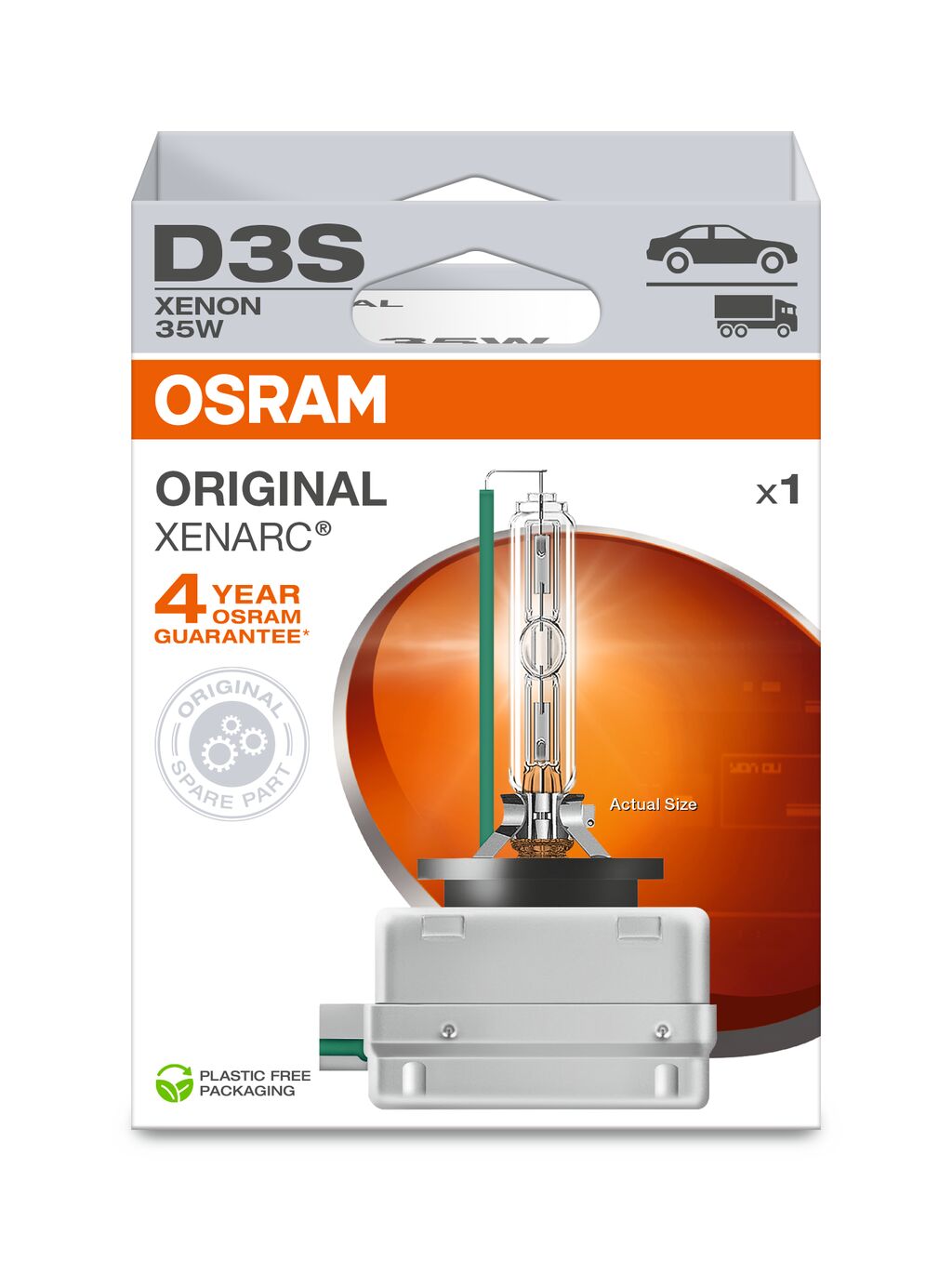 Bec far faza lunga OSRAM 66340-1HB LAND ROVER RANGE ROVER III (L322) 4,999 cmc (508PN(AJ133) benzina 375 OSRAM 66340-1HB