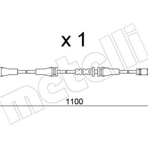 Senzor de avertizare uzura placute de frana METELLI SU.358 LAND ROVER RANGE ROVER VELAR (L560) 1,999 cmc (204DTA(AJ20D4) diesel 241 METELLI SU.358