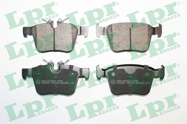 Set placute frana LPR 05P2028 LAND ROVER DISCOVERY SPORT VAN (L550) 1,999 cmc (204DTD(AJ20D4) diesel 179 LPR 05P2028