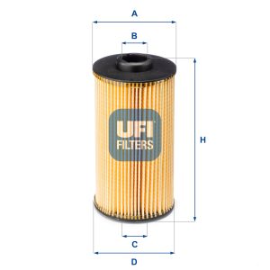 Filtru ulei UFI 25.038.00 LAND ROVER RANGE ROVER III (L322) 4,398 cmc (M62 B44) benzina 286 UFI 25.038.00