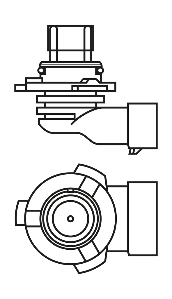 Bec far faza lunga BOSCH 1 987 302 807 LAND ROVER RANGE ROVER EVOQUE (L538) 2,179 cmc (224DT(DW12BTED4) diesel 190 BOSCH 1 987 302 807