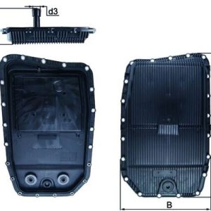 Baie ulei cutie viteze automata KNECHT HX 152 LAND ROVER RANGE ROVER III (L322) 2,926 cmc (306D1(M57D30) diesel 177 KNECHT HX 152