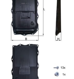 Baie ulei cutie viteze automata KNECHT HX 184KIT LAND ROVER RANGE ROVER IV (L405) 2,996 cmc (PT306(AJ20P6) benzina 400 KNECHT HX 184KIT